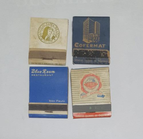 4 Caixas De Fósforos - Berlon Blue Room Cofermat Lanificio 0