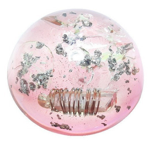 Orgonite De Bolso Laranja- Pirita - Abundancia, Prosperidade 0