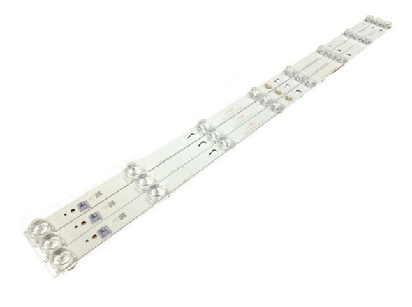 Kit 3 Barra De Led Tv Tcl L40s4900 L40s4900fs Nova Original 0