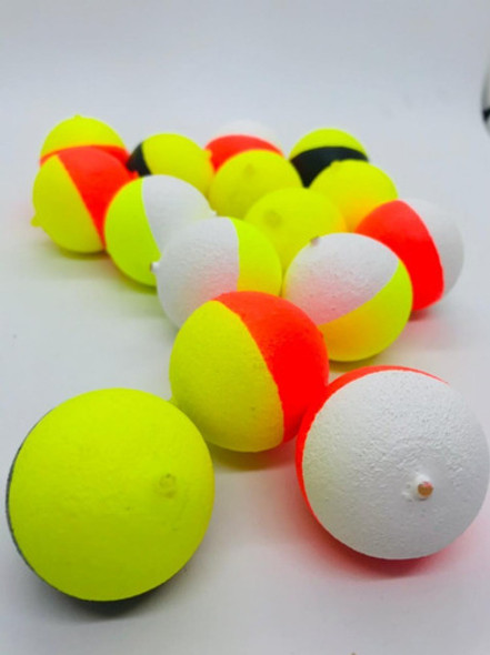 Juego 3 Boyas Espuma Poliuretano Artesanales 35mm Esfericas 1