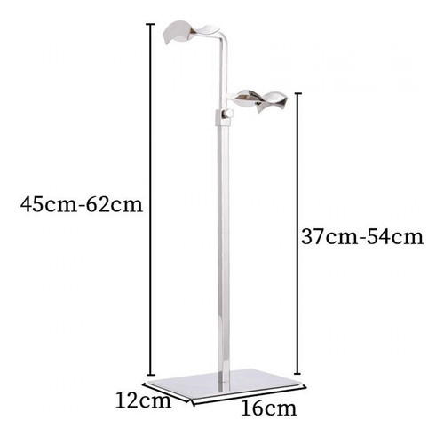 Suporte De Exibição De Bolsa / Rack De Bolsa / Prata 1