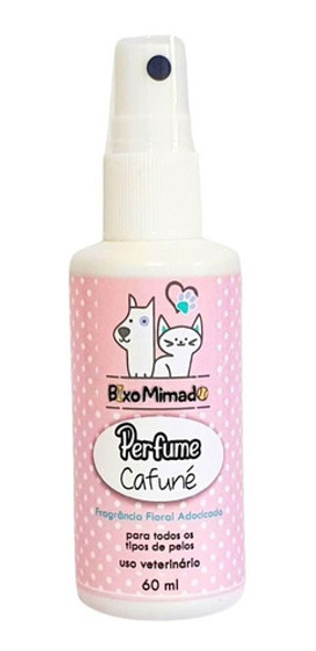 Perfume Cafuné 60ml Cães E Gatos Banho Tosa Pet Shop 0