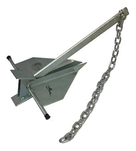 Ancla Lancha Danfort 4 Kg + Cadena Y Grillete 0
