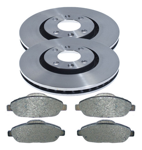 Kit Discos Y Pastillas P/ Peugeot 308 408 Citroen C4 Lounge 0
