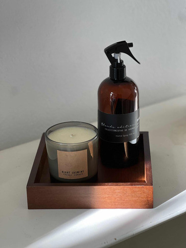 Bandeja Organizadora Bamboo Cuadrada 1