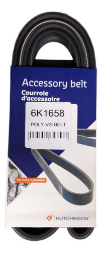Correa Poly V Para Renault Megane Senic 2.0 8v Fr3  6pk1568 0