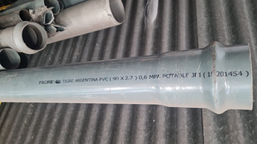 Tubo Pvc Cl6 - 90 X 2.7mm 6mts Jei - Tigre 1
