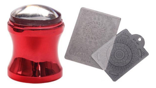 6 Ferramenta De Kit De Raspador De Estampador De Vermelho 0