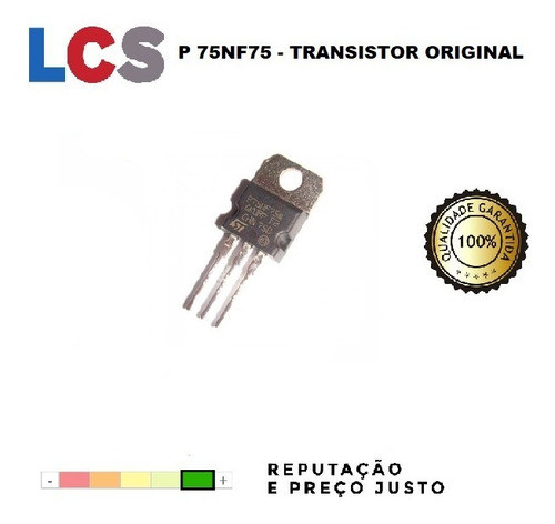 P75nf75 - P 75 Nf 75 - Transistor Original Pct 5 Peças 1