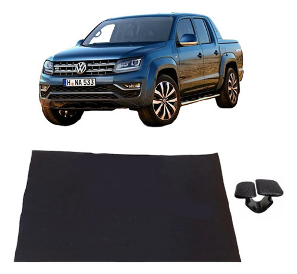 Manta Aislante Bajo Capot Volkswagen Amarok + Clips 0