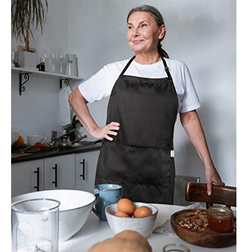 Delantal De Chef Profesional Hombres, Delantal De Cocin... 1