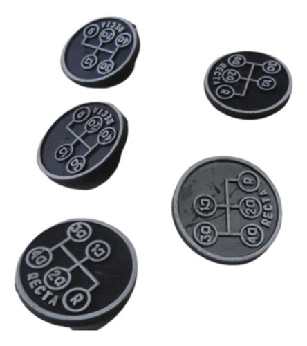 5 Insignia Chevrolet Chevy Ford Bochita Pomo Palanca Antigua 0