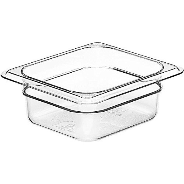 Cambro 62cw135 Camwear Food Pan Plastic 16size 212d Clear Es 0