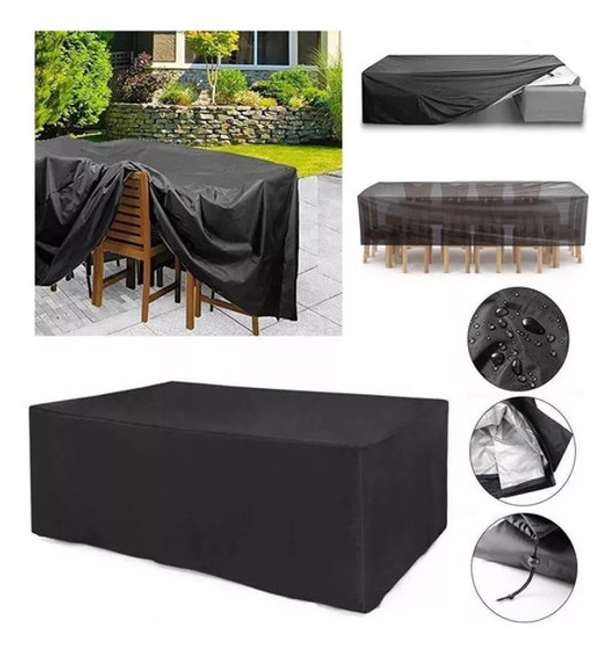 Capa Impermeável Para Mesa Retangular 170x115x71cm Bagun 1 Capa Impermeável Para Mesa Retangular 170x115x71cm Bagun 1