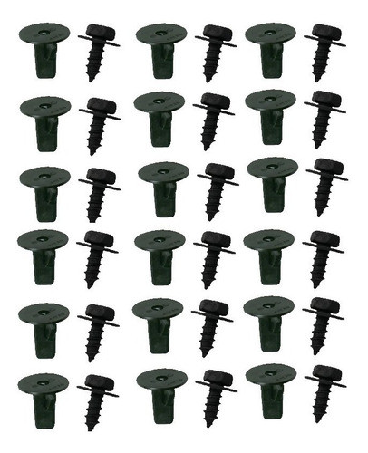 18 Kit Presilha Parafuso Parabaro Hilux Sw4 Rav4 Corola 0