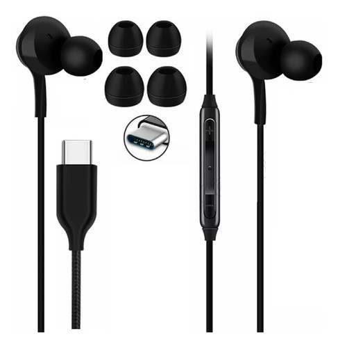 Auriculares Para Samsung Tipo C Note 20 S20 Ultra S22 A53 0
