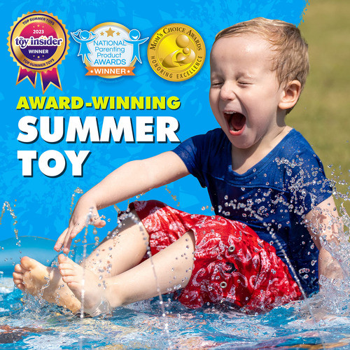 Splashez 3 Em 1 Splash Pad, Aspersor E Piscina Infantil Para 1