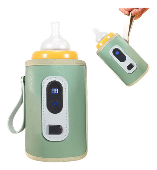 Aquecedor De Mamadeiras Usb Com Temperatura De Tela Lcd Ajus 1