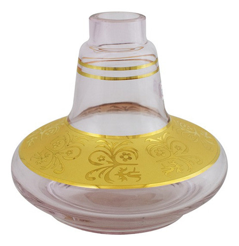 Base De Vidro Joy Genie Granada Pequena - Rosa 0