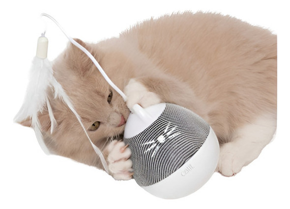 Juguete Para Gato Dispenser Snack Pixi Spinner Catit 1