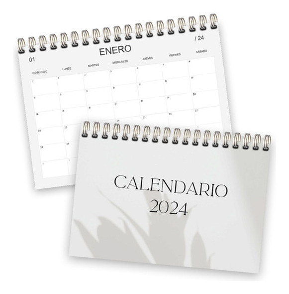 Kit Imprimible Calendario Editable 2024 Almanaque Planer 0