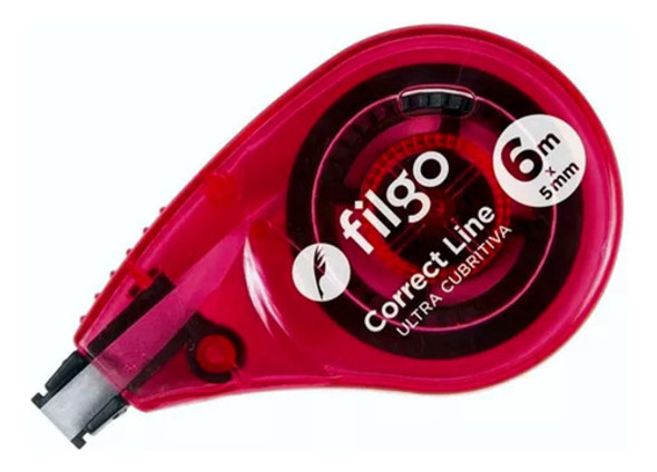 3 Corrector Cinta Correctora Filgo 5mm X 6 Mts 0