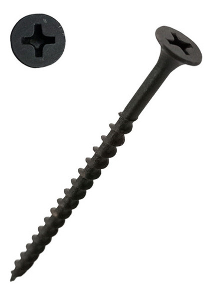 Tornillo Punta Aguja 10 X 4  Drywall P/ Madera X 200 U. 0