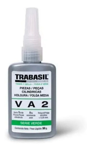 Adhesivo Trabasil Va 2 50grs Retención De Piezas Cilindrica 0