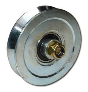 Rueda Acero Porton Corredizo 160 Mm V Ruleman H. Tuyu 1