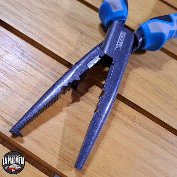 Pinza Pesca Tech Abreanillas 7 18cm Mango De Goma Acero Carb 1