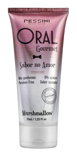 Kit 2 Gel Gourmet Marshmallow Massagem Beijavel Oral Drinks 1