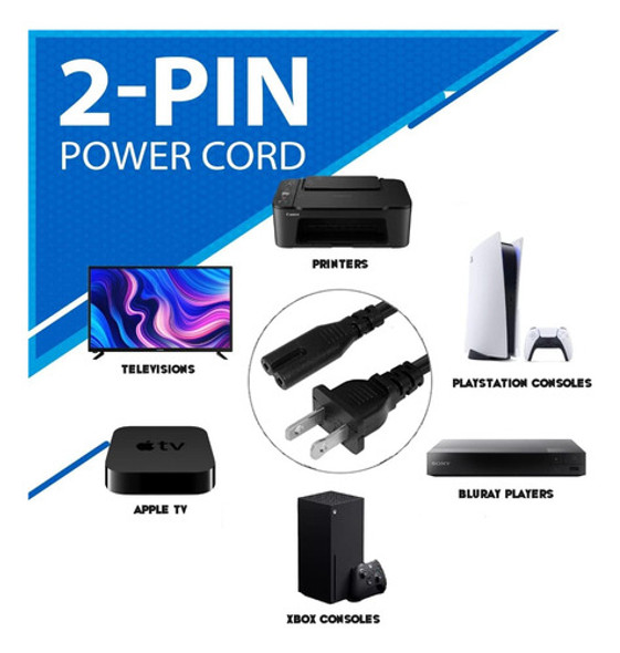 Cabo De Alimentação De Bloqueio Lord Computer Q-605 Tipo 8 P 1