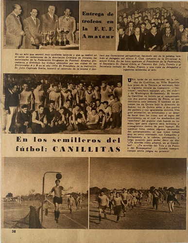 Semillero Canillitas, Clipping Revista Fútbol Déc 50. Ncr06 0