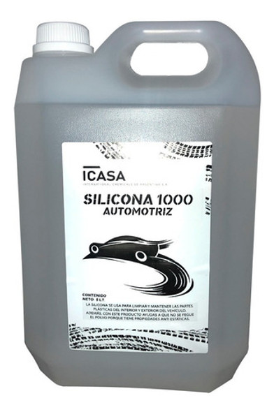 Silicona 1000 Pura 100% Automotor Limpieza 5lt 0