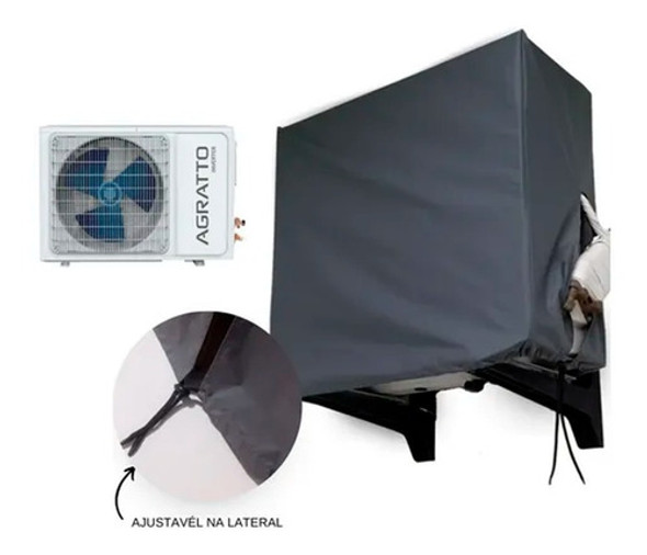 Capa Condensador Ar Condicionado Split 18000 Btus Retangular 1