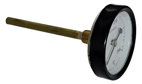 Reloj  Pirometro Termómetro C/bulbo P/freidora/horno Barro/ 1
