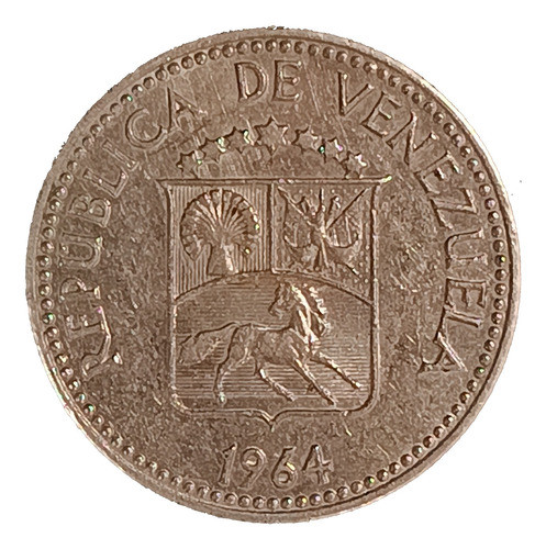 Venezuela 5 Céntimos 1964 Exelente Y 38.2 1