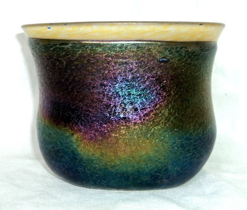 Jarron ´60 Iridiscente Kosta Boda Bertil Vallien Suecia B100 0