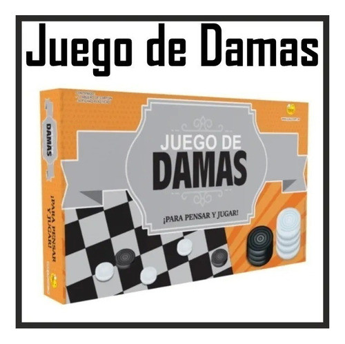 Damas Juego De Mesa Clasico Linea Economica Familiar Yuyu 1