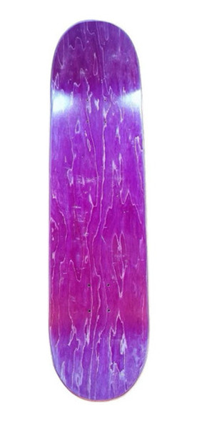 Tabla De Skate Metro Skateboard Modelo Evian Violet 8.5 1