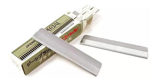 Repuesto Platinum Special  Barberia  Navaja X10 Unidades 0