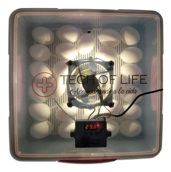 Incubador Tech Of Life 30 Huevos Manual 0