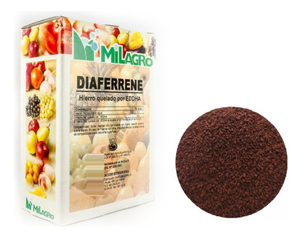 Quelato De Hierro 6% Eddha X 1 Kg 0