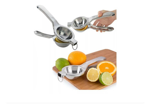 Exprimidor Manual De Lima Limón Cítricos Acero Inoxidable 0