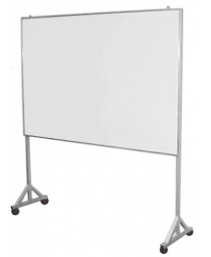 Quadro Branco Fórmica 100 X 180 Cm Com Cavalete Com Rodas 1
