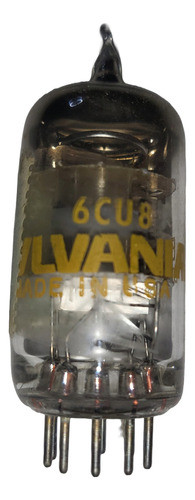 Válvula Electrónica 6cu8 Nos Sylvania Usa 0
