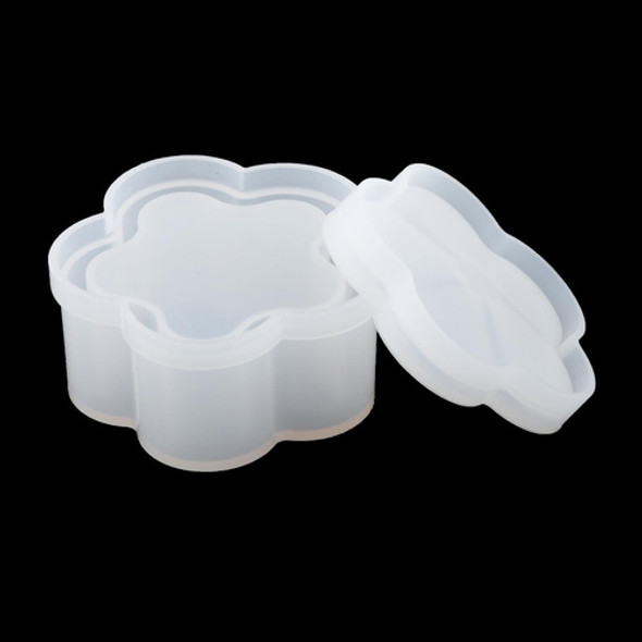 3 X 2-4 Pacotes Caixa Durável Molde De Resina Flor 3 Pecas 1