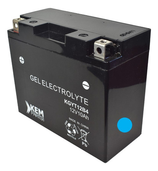 Bateria De Gel Yt12b-bs Yt12b-4 12v 10ah 0 Bateria De Gel Yt12b-bs Yt12b-4 12v 10ah 0