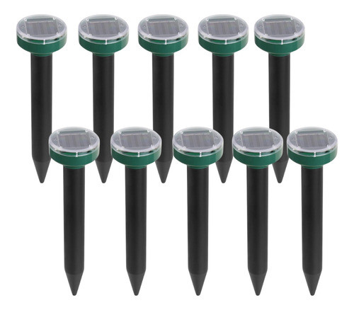 Kit15 Repelente Ultrassónico Energia Solar Jardim Cobra Rato 0