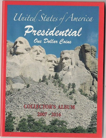 Estados Unidos Álbum Vazio Presidentes Dólar Americano 07-16 0